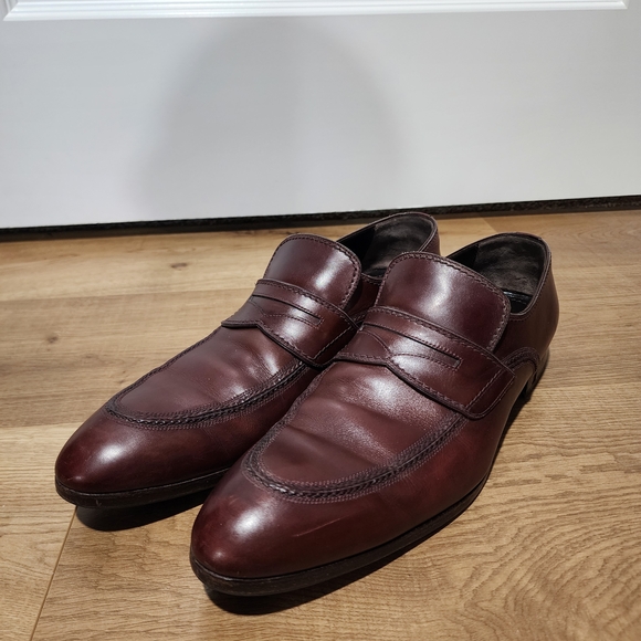 chinese dress ladies Louis Vuitton Burgundy Mens Loafer, 8.5 - BOPF